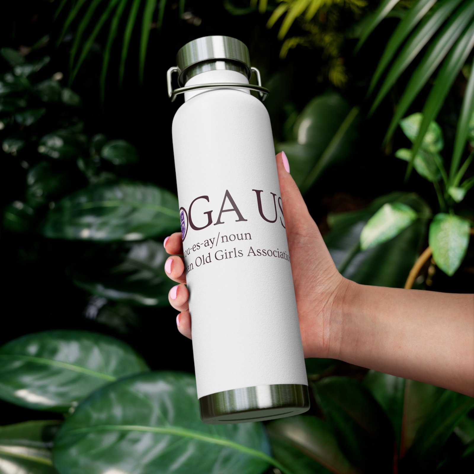 Water Bottle (22oz) - MFantsiman Girls Alumnae - MOGA USA Design