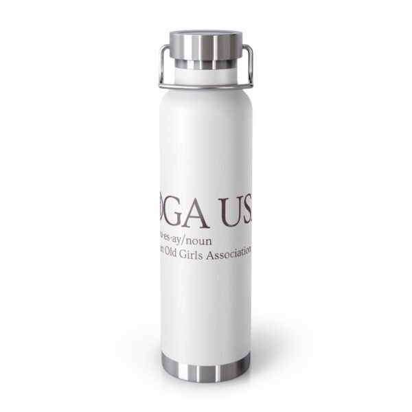 Water Bottle (22oz) - MFantsiman Girls Alumnae - MOGA USA Design - Image 2