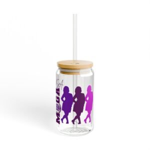 16oz Sipper Glass for Mfantsiman Girls Old Students - MOGA USA Design
