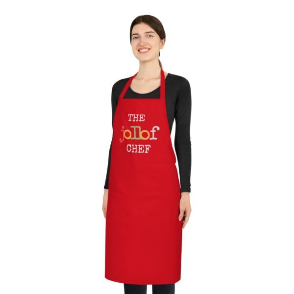 Cotton Apron - Jollof Chef Cooking Apron - Image 8