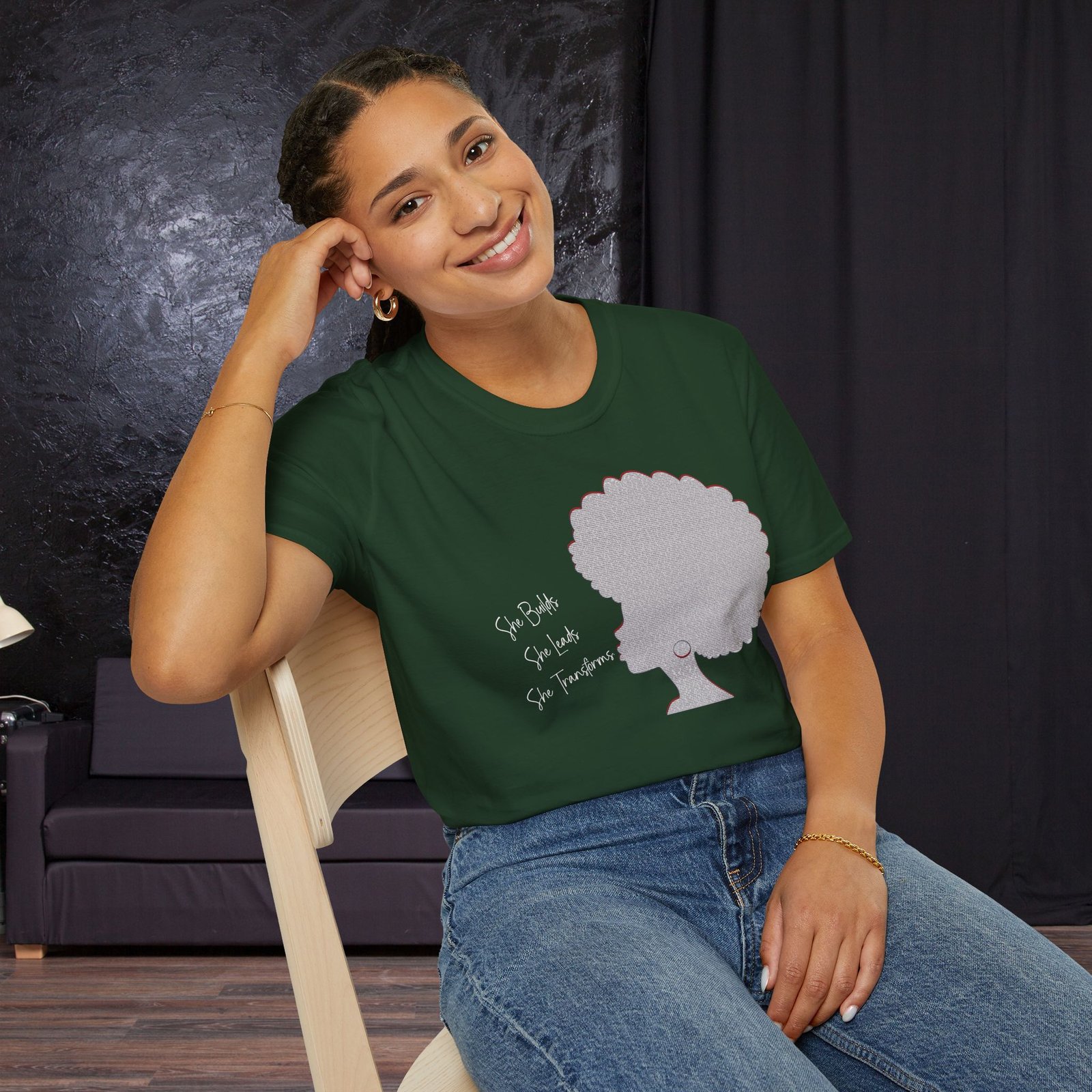 Empowering Women Unisex Softstyle T-Shirt, Leadership Tee, Feminist Apparel, Inspirational Shirt, Women's Empowerment Top - Image 6