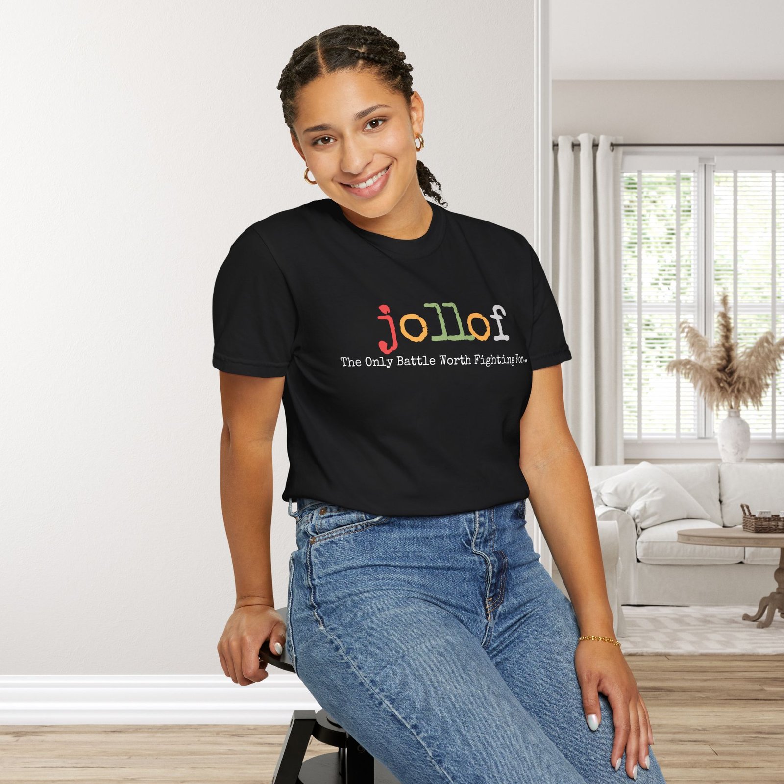 Jollof War T-shirt Jollof Rice - Image 4