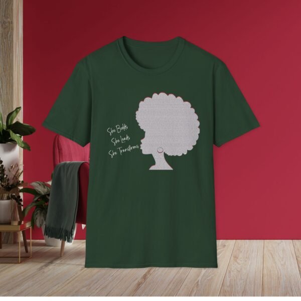 Empowering Women Unisex Softstyle T-Shirt, Leadership Tee, Feminist Apparel, Inspirational Shirt, Women's Empowerment Top - Image 4