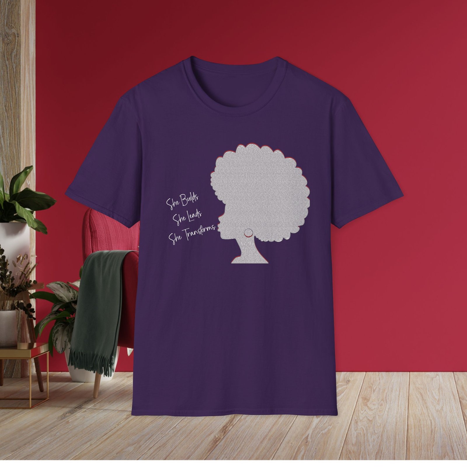 Empowering Women Unisex Softstyle T-Shirt, Leadership Tee, Feminist Apparel, Inspirational Shirt, Women's Empowerment Top - Image 7