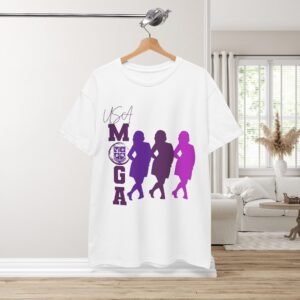 MOGA USA Branded Unisex Heavy Cotton Tee, Graphic Tee, Logo Tee, Patriotic Tee, American Pride Shirt, Vintage Style Shirt