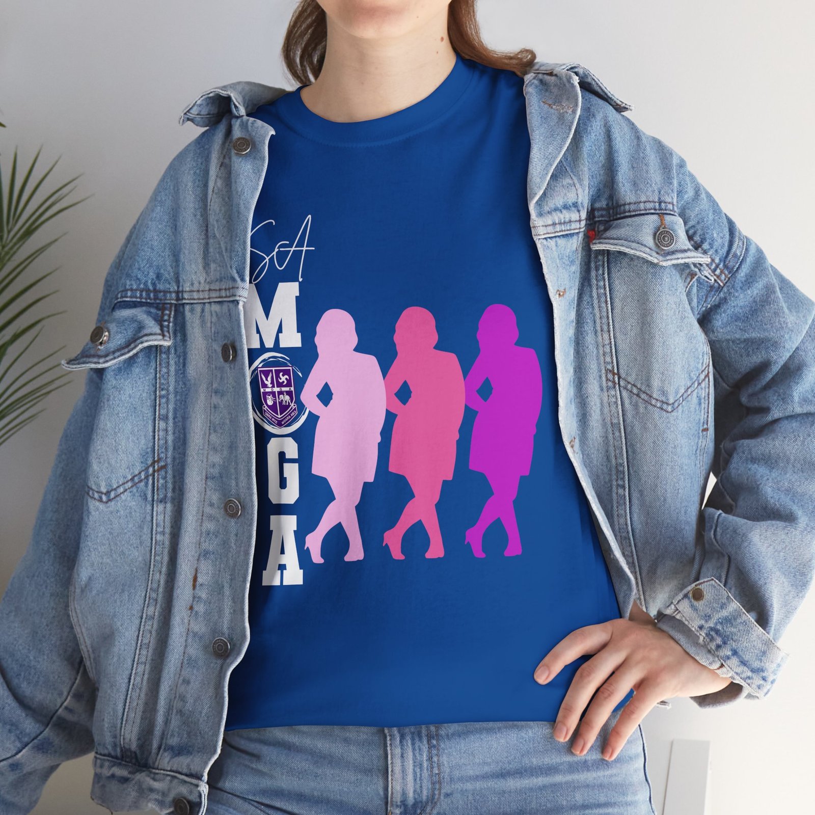 MOGA USA Branded Unisex Heavy Cotton Tee, Graphic Tee, Logo Tee, Patriotic Tee, American Pride Shirt, Vintage Style Shirt - Image 13